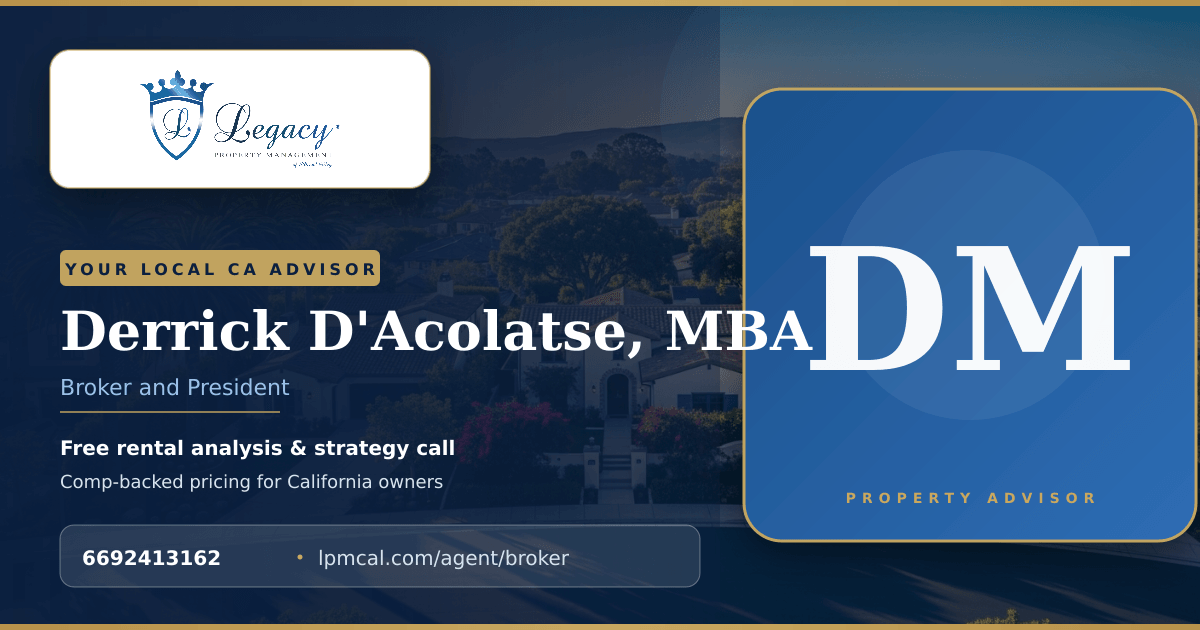 Legacy Property Management of Silicon Valley cover
